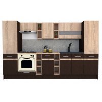 Bucatarie MARINA NEW 320 A Wenge / Stejar Sonoma